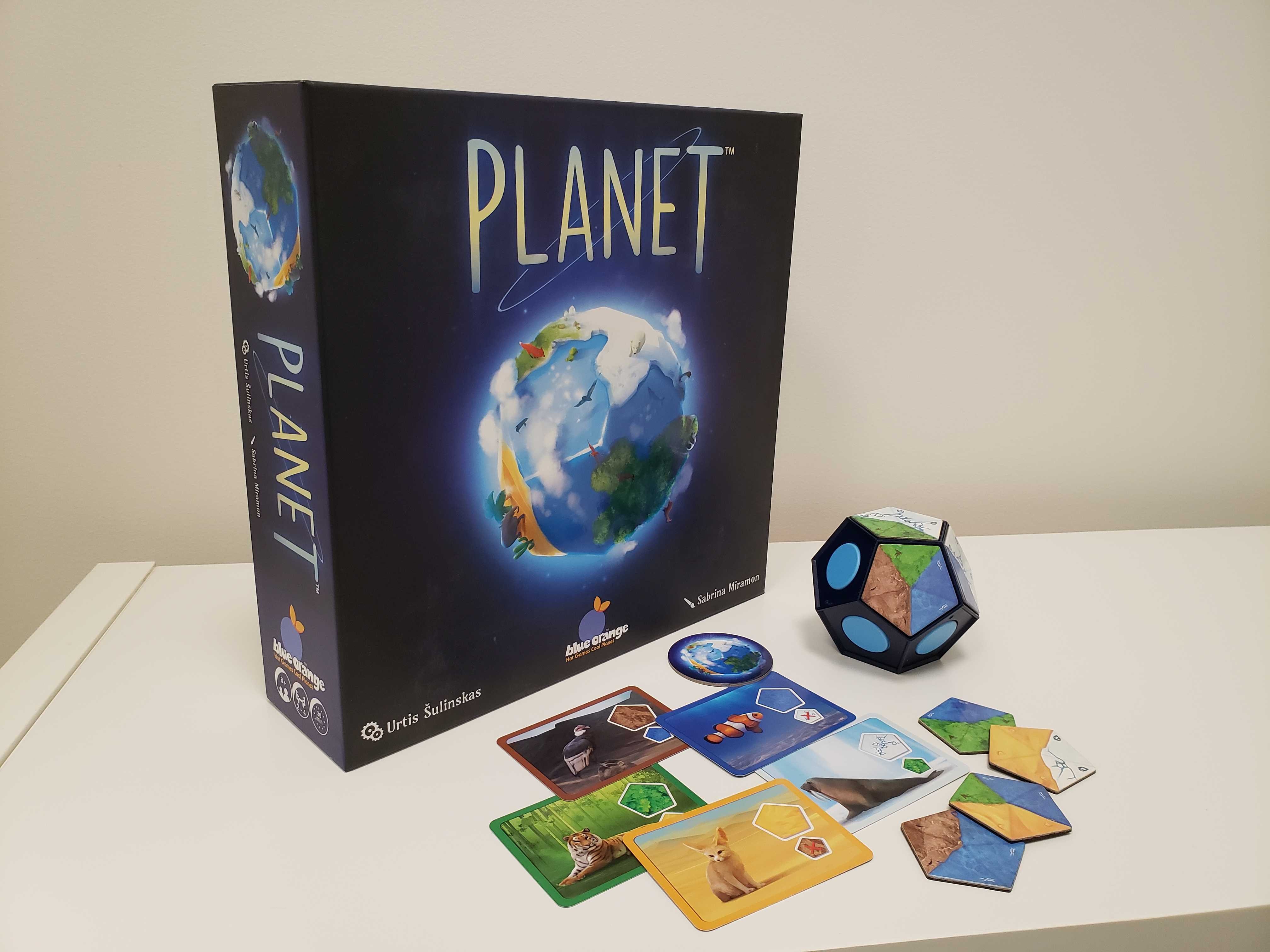 Blue Orange Games Planet Board Game - Award Winning Family or Adult  Strategy
