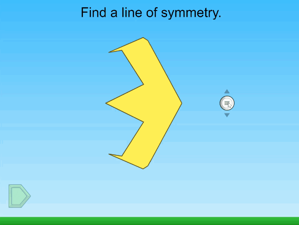 Find a line of symmetry