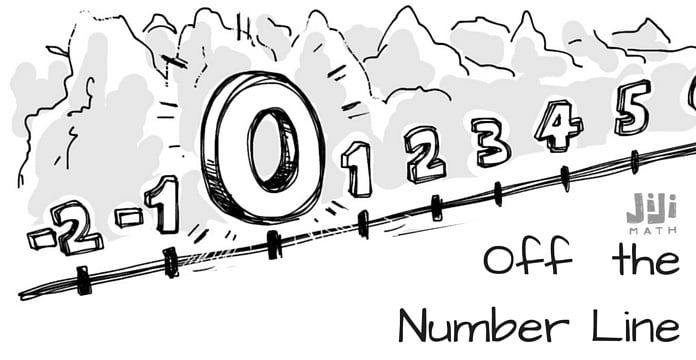 Off the Number Line: Improper Fraction Cartoon